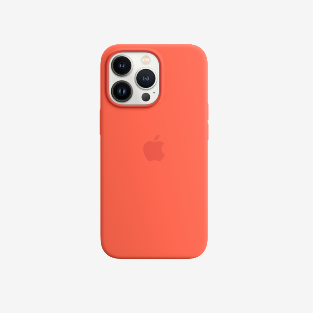 Apple iPhone 13 Silicone Case - Orange